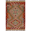 Handmade Vegetable Kilim 2' 0" x 3' 0" (ft) - No. P34329
