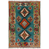 Handmade Vegetable Kilim 3' 11" x 5' 9" (ft) - No. P34895
