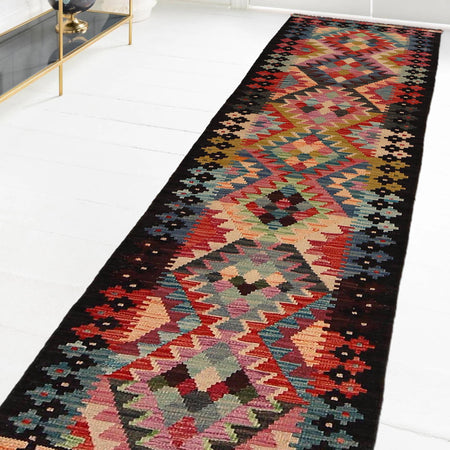 Vegetable Kilim Runner 1' 9" x 8' 0" (ft) - No. P34971