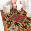 Handmade Vegetable Kilim 3' 5"  x 5' 1" (ft) - No. P34975