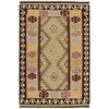 Handmade Vegetable Kilim 3' 3"  x 4' 10" (ft) - No. P34990