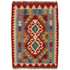 Handmade Vegetable Kilim 2' 0" x 2' 11" (ft) - No. P35033