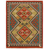 Handmade Vegetable Kilim 5' 10" x 7' 7" (ft) - No. P35047