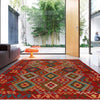 Handmade Vegetable Kilim 5' 1 x 6' 9 (ft) - No. P35077