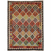 Handmade Vegetable Kilim 4' 11" x 6' 7" (ft) - No. P35226
