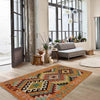 Handmade Vegetable Kilim 2' 7" x 4' 1" (ft) - No. P35300