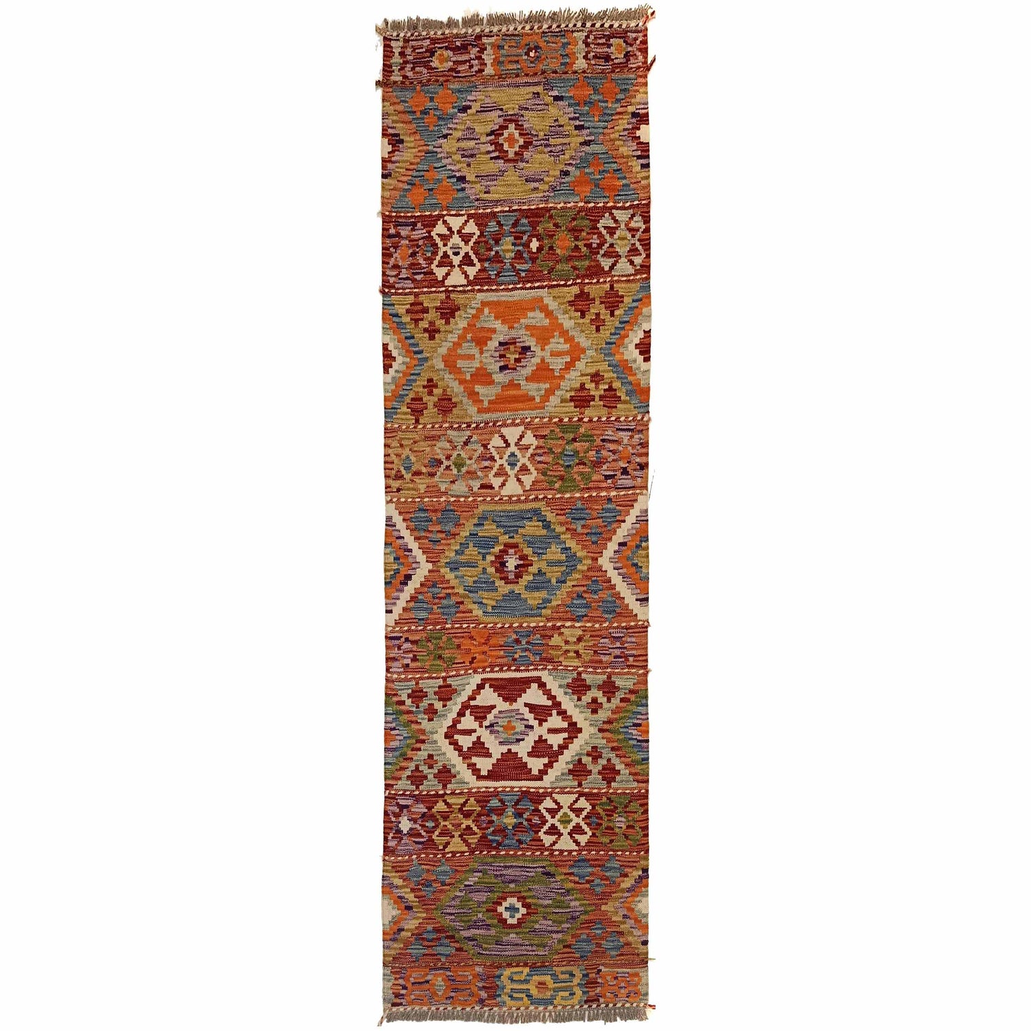 Vegetable Kilim Runner 2' 3" x 6' 9" (ft)- No. P35312
