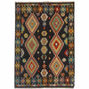 Handmade Vegetable Kilim 5' 0" x 6' 7" (ft) - No. P35334