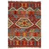 Handmade Vegetable Kilim 1' 10" x 2' 8" (ft) - No. P35358