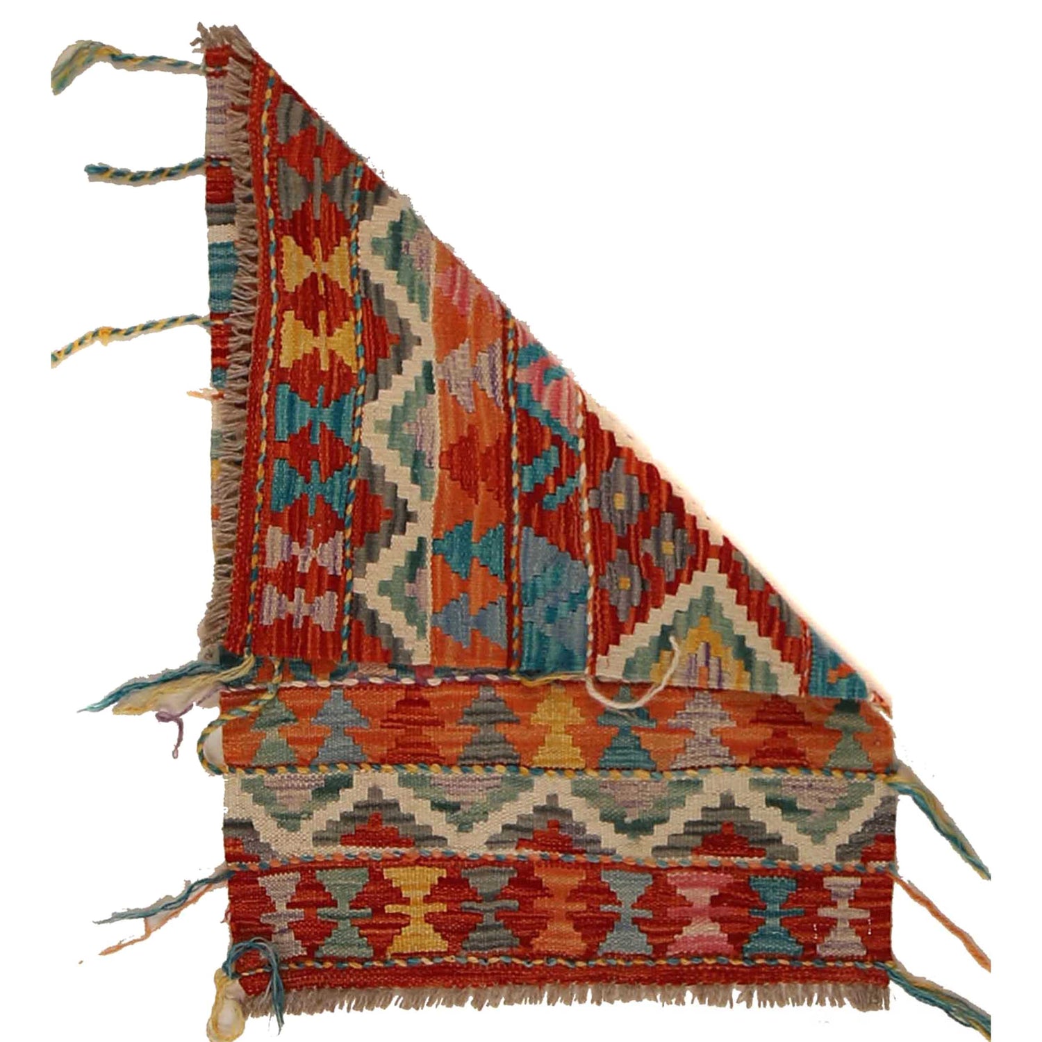 Handmade Vegetable Kilim 1' 10" x 2' 8" (ft) - No. P35358