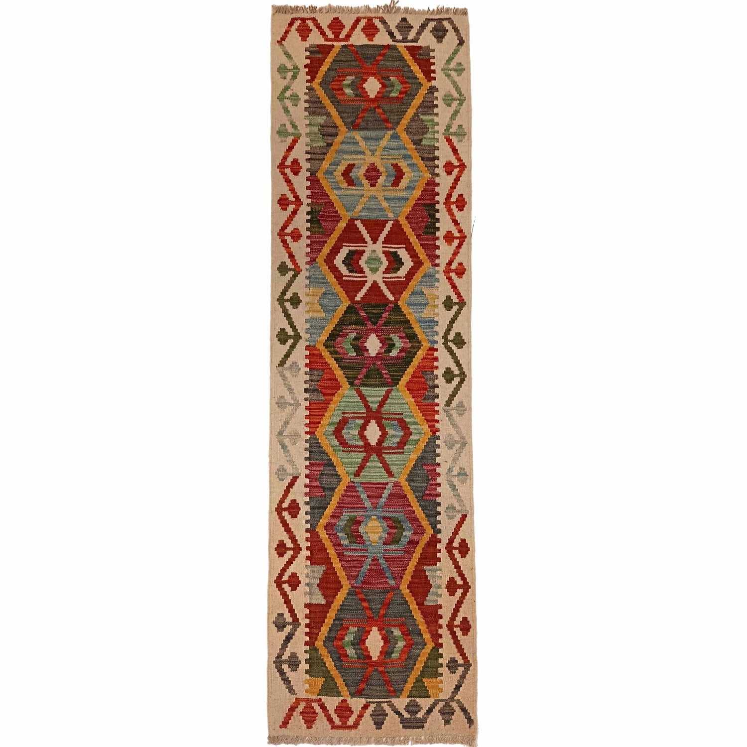 Vegetable Kilim Runner 1' 9" x 6' 7" (ft)- No. P35366