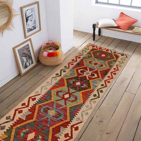 Vegetable Kilim Runner 1' 9" x 6' 7" (ft)- No. P35366