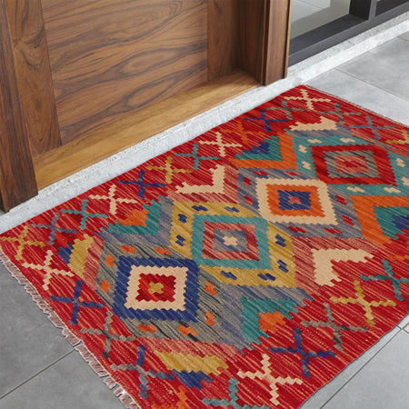 Handmade Vegetable Kelim 2' 0" x 3' 0" (ft) - No. P35610