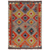 Handmade Vegetable Kilim 2' 5" x 3' 5" (ft) - No. P35611
