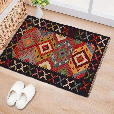 Handmade Vegetable Kilim 2' 0" x 2' 11" (ft) - No. P35613