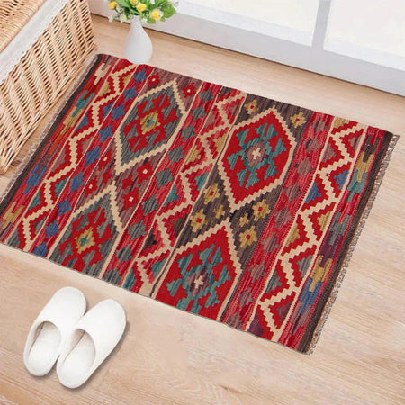 Handmade Vegetable Kelim 2' 2" x 2' 10" (ft) - No. P35625