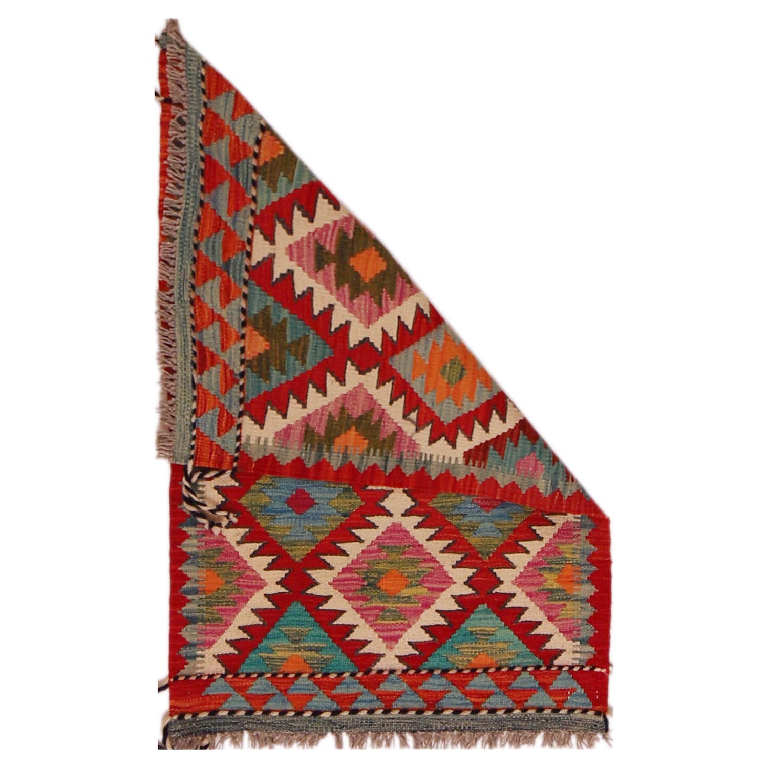 Handmade Vegetable Kelim 2' 0" x 3' 2" (ft) - No. P35666