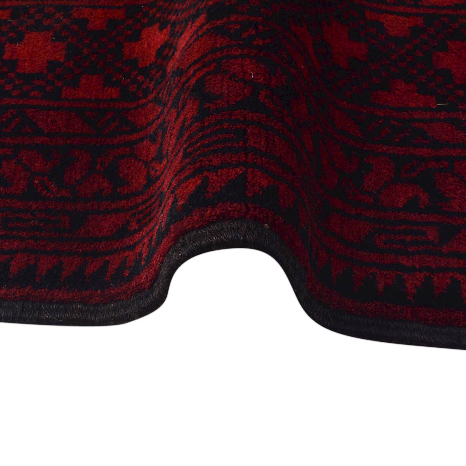 Traditional Red Fil pa Carpet 6' 11" x 10' 1" (ft) - No. P35679