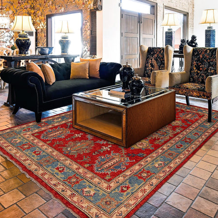 Turkish Design Oushak Rug Rug 6' 9" x 9' 6" (ft) - No. P35682