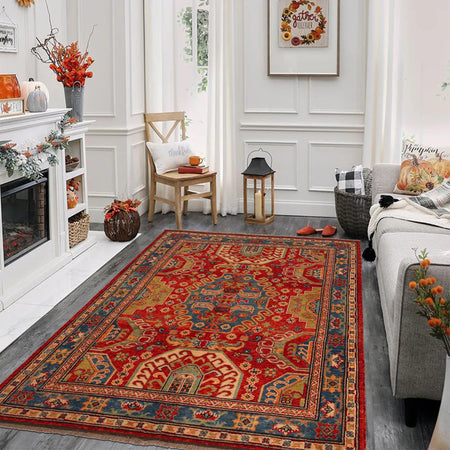 Handmade Sherazi Rug 4' 10" x 6' 8" (ft) - No. P35683