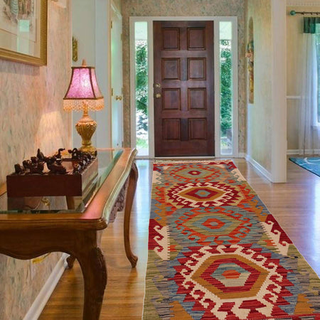 Vegetable Kilim Runner 1' 11" x 5' 0" (ft)- No. P35685