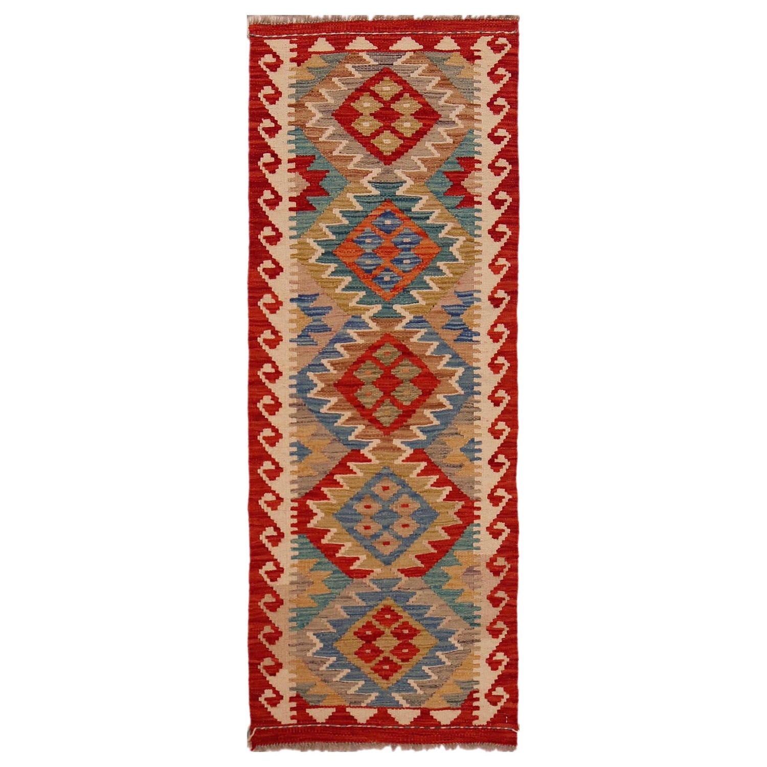 Vegetable Kelim Runner 1' 9" x 4' 11" (ft)- No. P35686