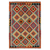 Handmade Vegetable Kilim 3' 5" x 5" 0" (ft) - No. P35690