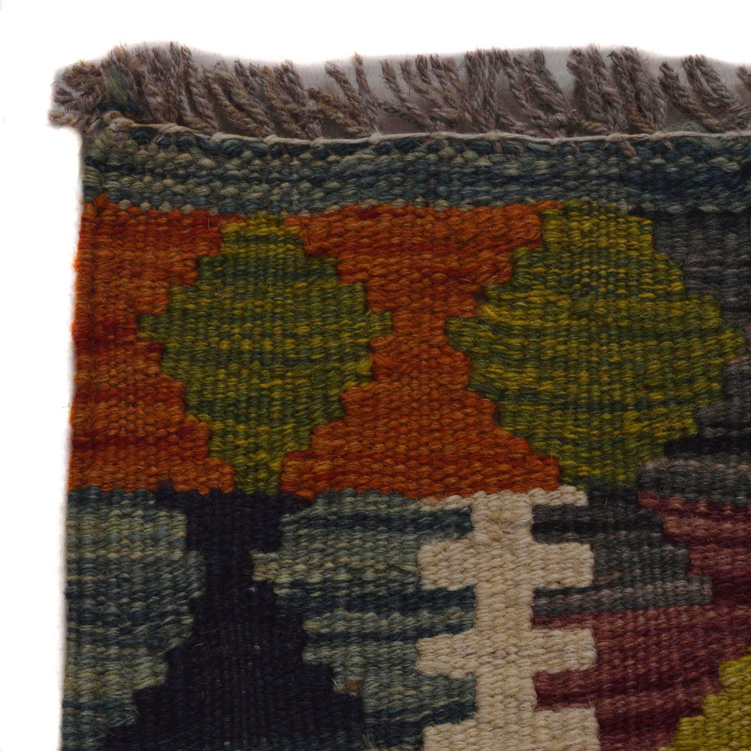 Handmade Vegetable Kelim 3' 4" x 4" 11" (ft) - No. P35697