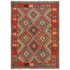 Handmade Vegetable Kilim 3' 4" x 4" 9" (ft) - No. P35698