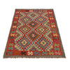 Handmade Vegetable Kilim 3' 4" x 4" 9" (ft) - No. P35698