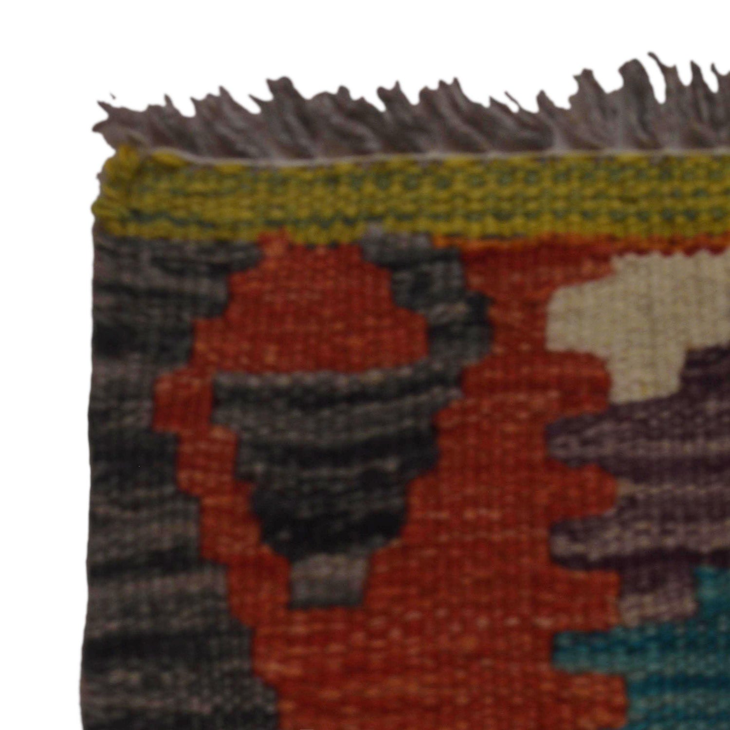 Handmade Vegetable Kelim 3' 4" x 4" 11" (ft) - No. P35699