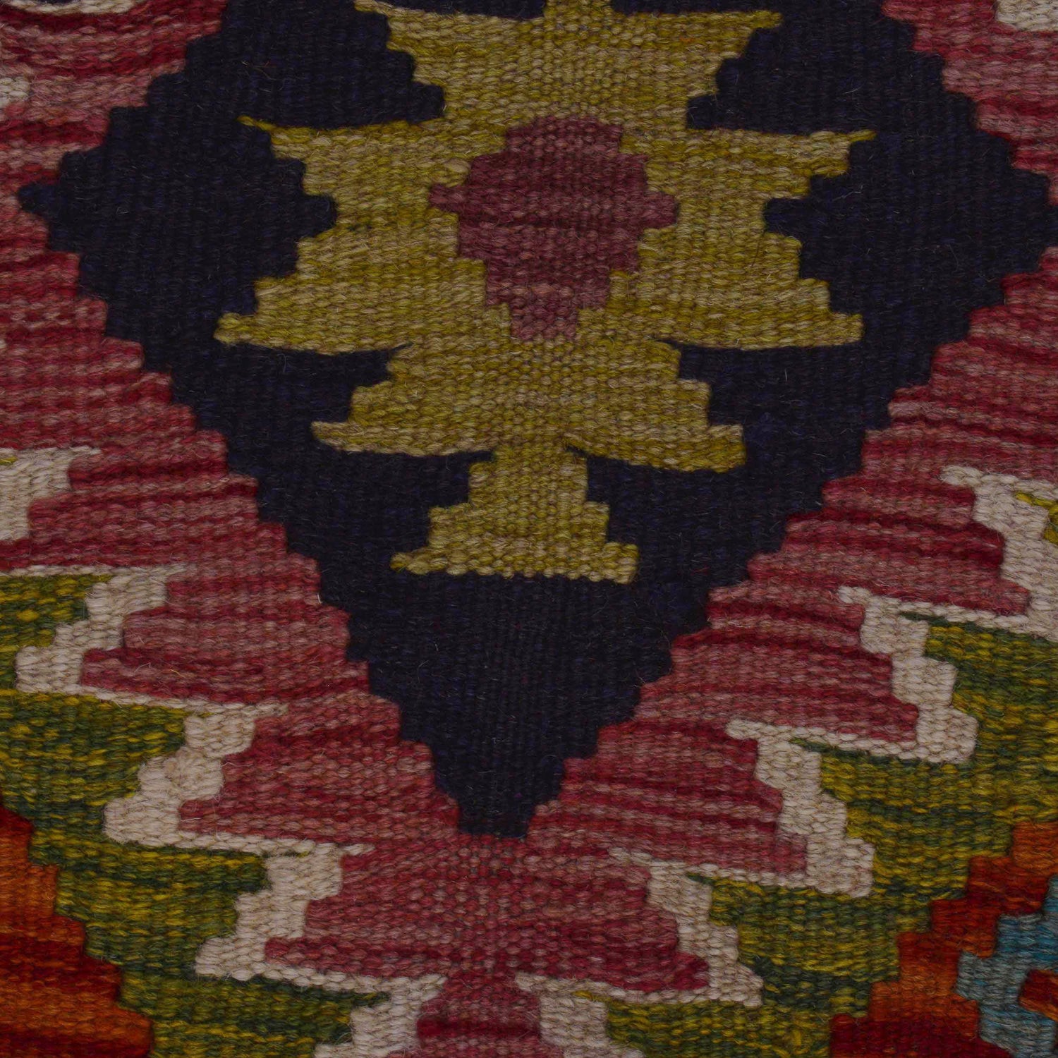 Handmade Vegetable Kilim 3' 4" x 5" 0" (ft) - No. P35700