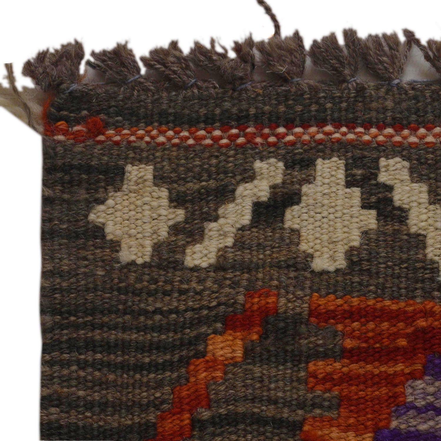 Handmade Vegetable Kelim 3' 4" x 5" 3" (ft) - No. P35701