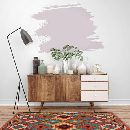 Handmade Vegetable Kilim 3' 3" x 4" 9" (ft) - No. P35702