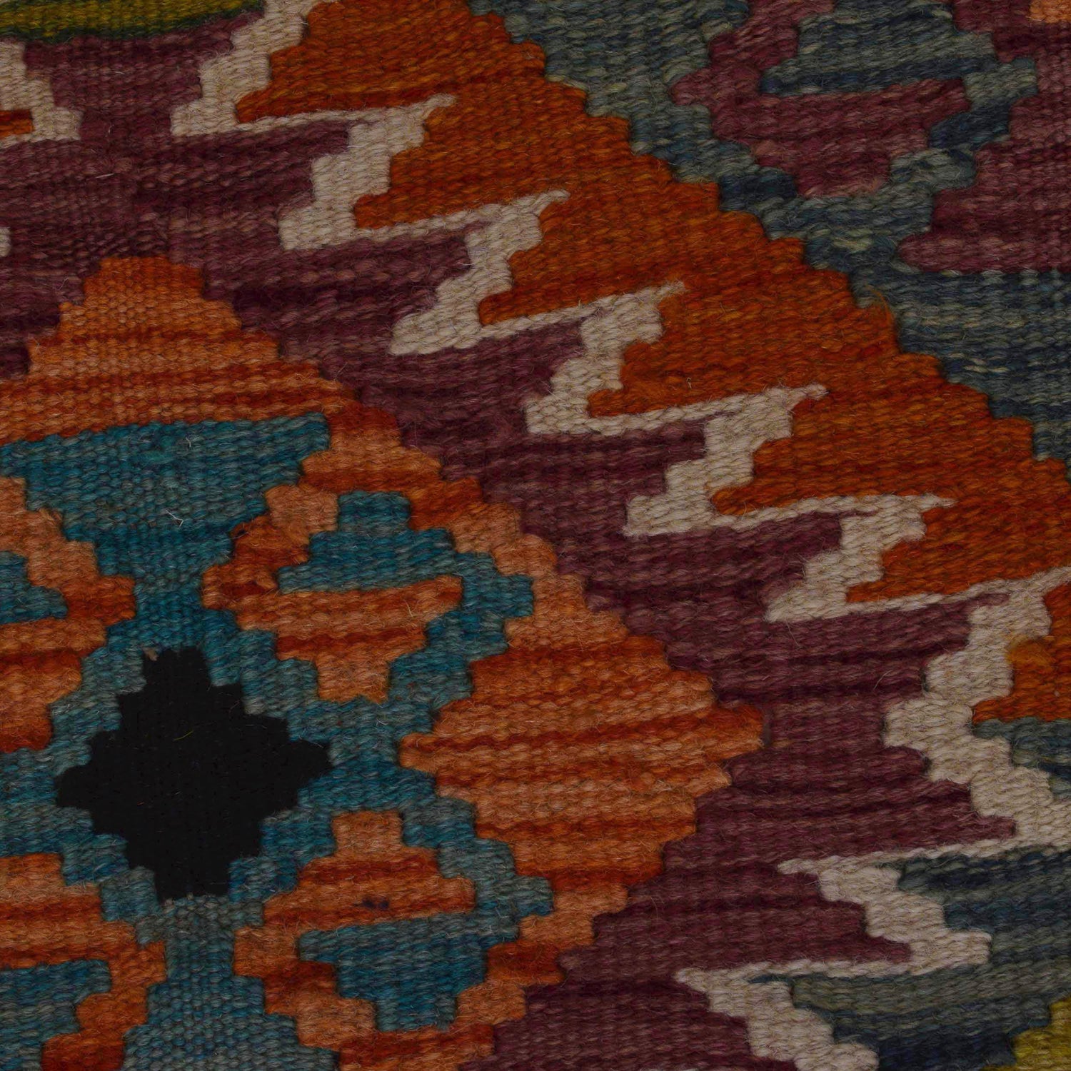 Handmade Vegetable Kelim 3' 3" x 5" 1" (ft) - No. P35704