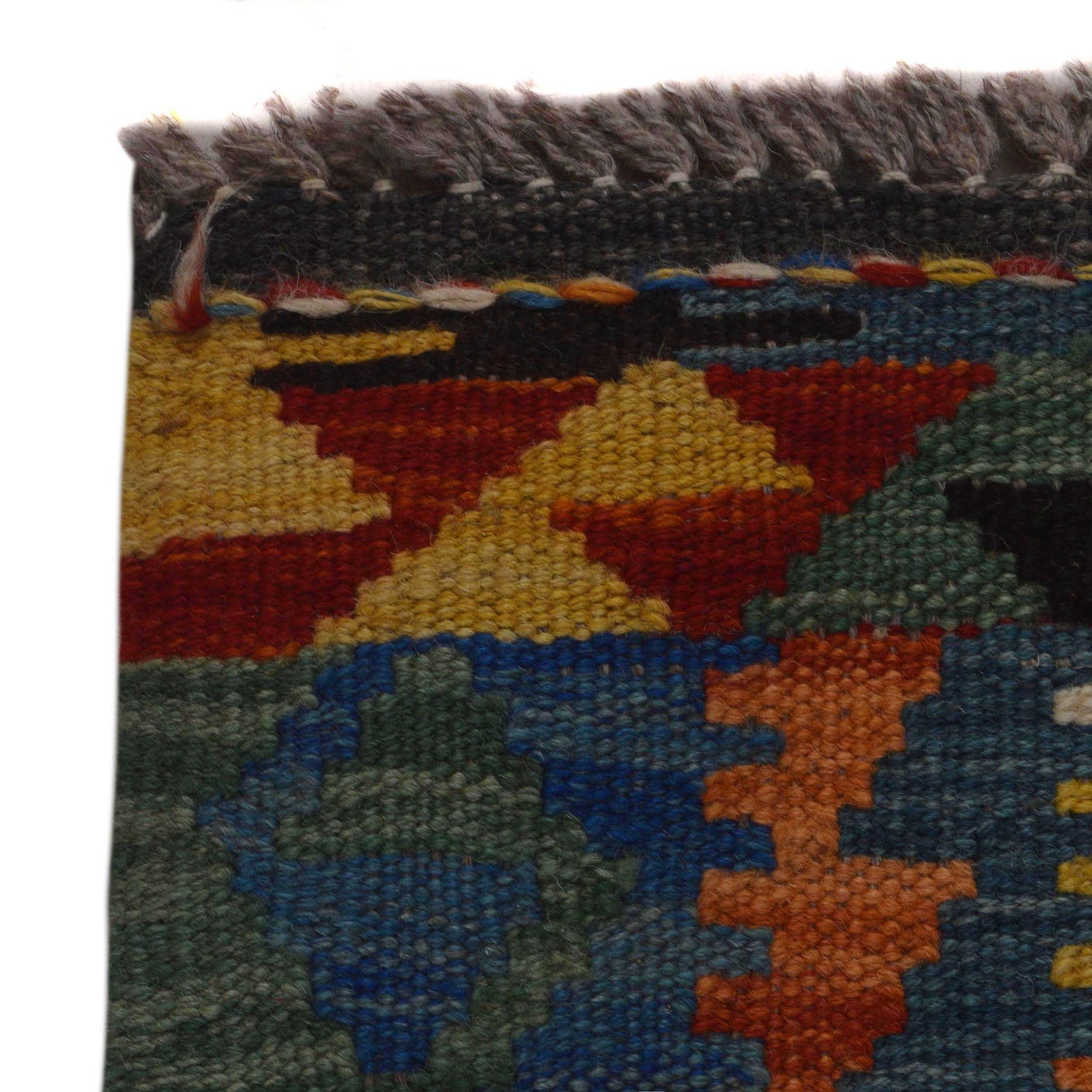 Handmade Vegetable Kilim 3' 5" x 5" 0" (ft) - No. P35709