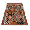 Handmade Vegetable Kilim 3' 3" x 4" 10" (ft) - No. P35719