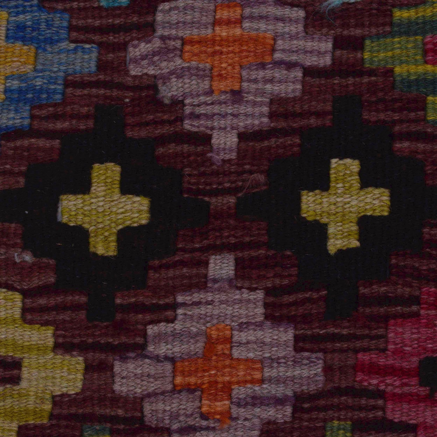 Handmade Vegetable Kelim 3' 5" x 4" 10" (ft) - No. P35722