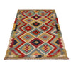 Handmade Vegetable Kilim 3' 4" x 4" 11" (ft) - No. P35725