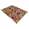 Handmade Vegetable Kilim 3' 4" x 4" 11" (ft) - No. P35725