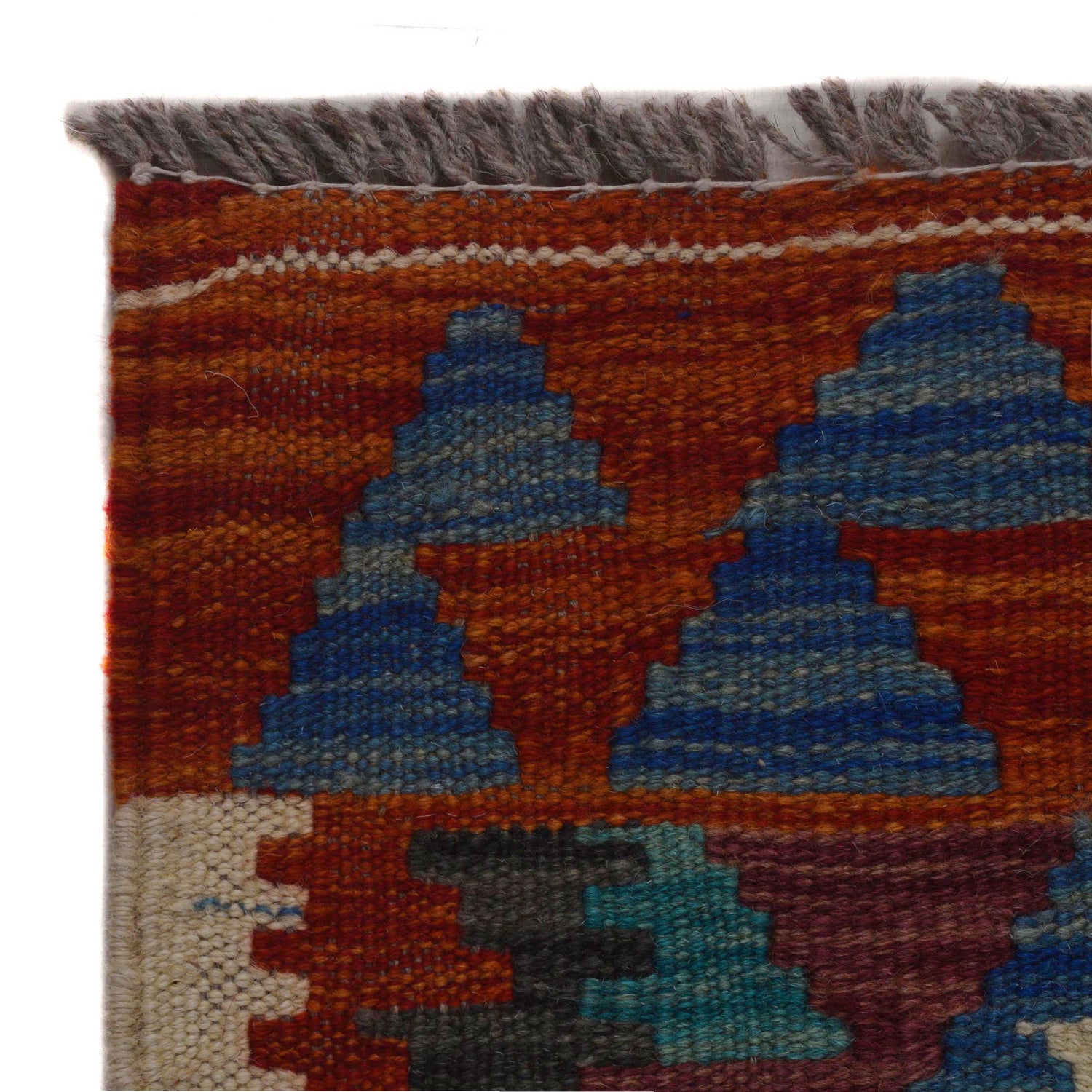 Handmade Vegetable Kelim 3' 3" x 5" 1" (ft) - No. P35732