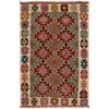 Handmade Vegetable Kilim 3' 3" x 4' 11" (ft) - No. P35735