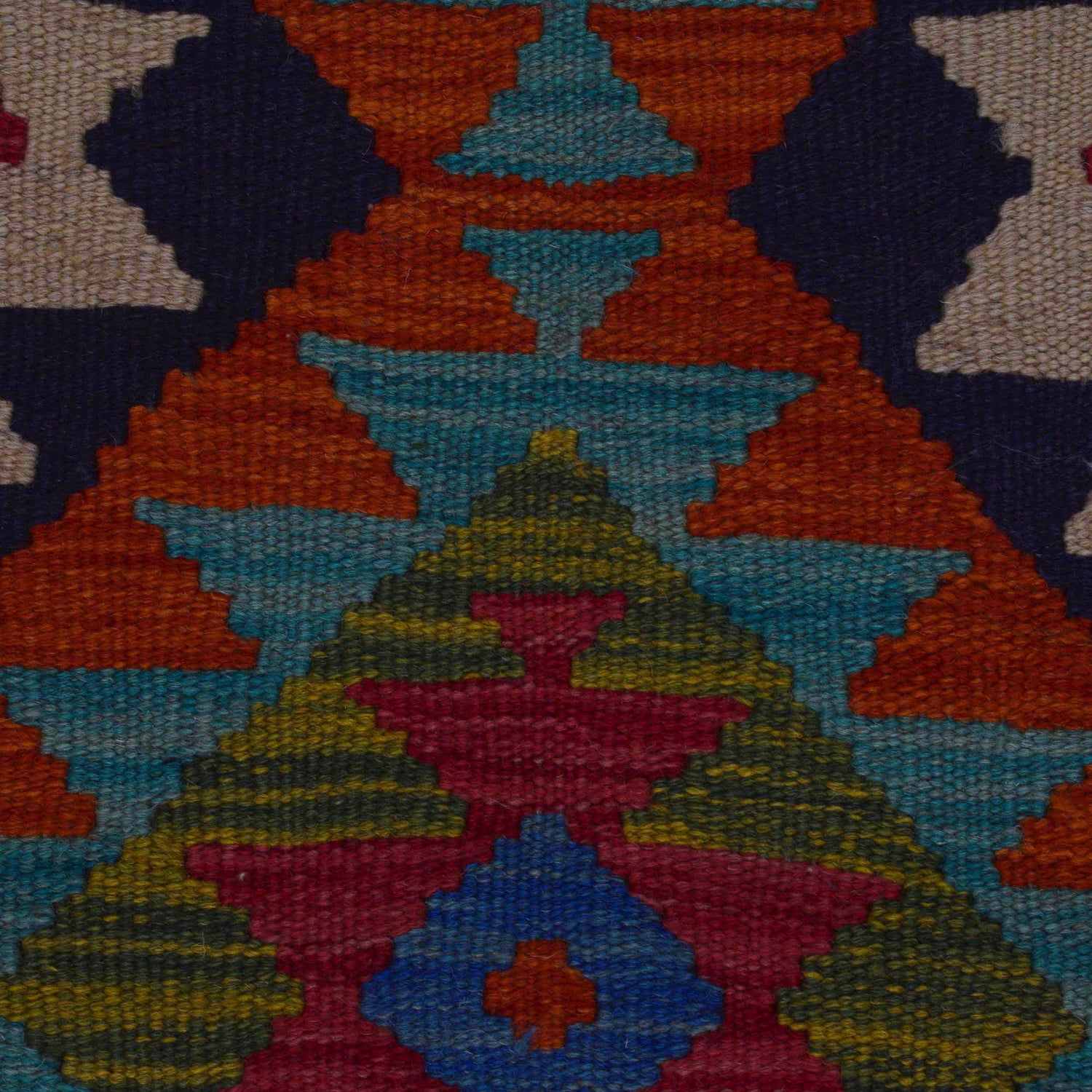 Handmade Vegetable Kilim 3' 2" x 4' 10" (ft) - No. P35737