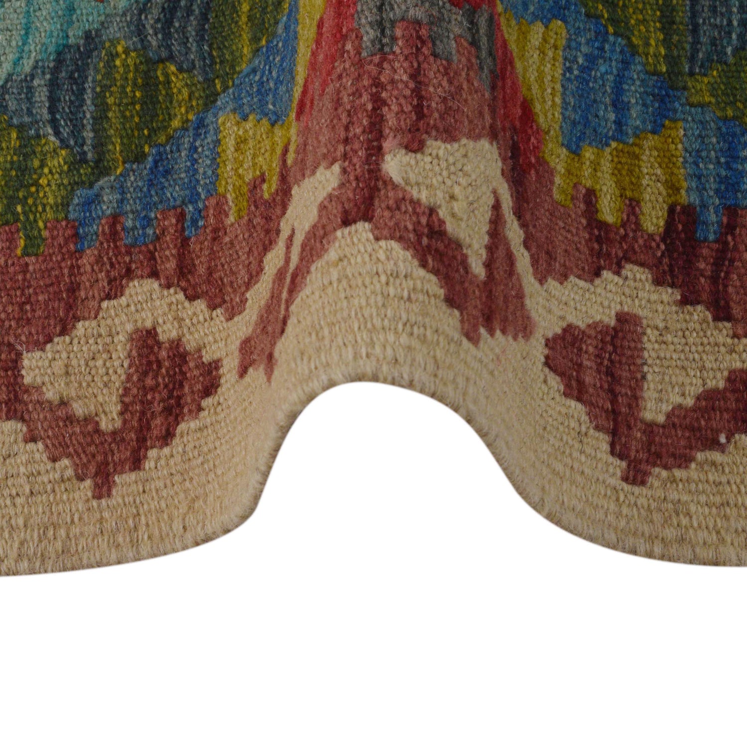 Handmade Vegetable Kilim 3' 2" x 4' 10" (ft) - No. P35737