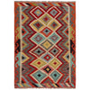 Handmade Vegetable Kilim 3' 5" x 4' 9" (ft) - No. P35743