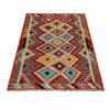 Handmade Vegetable Kilim 3' 5" x 4' 9" (ft) - No. P35743