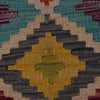 Handmade Vegetable Kilim 3' 5" x 4' 9" (ft) - No. P35743