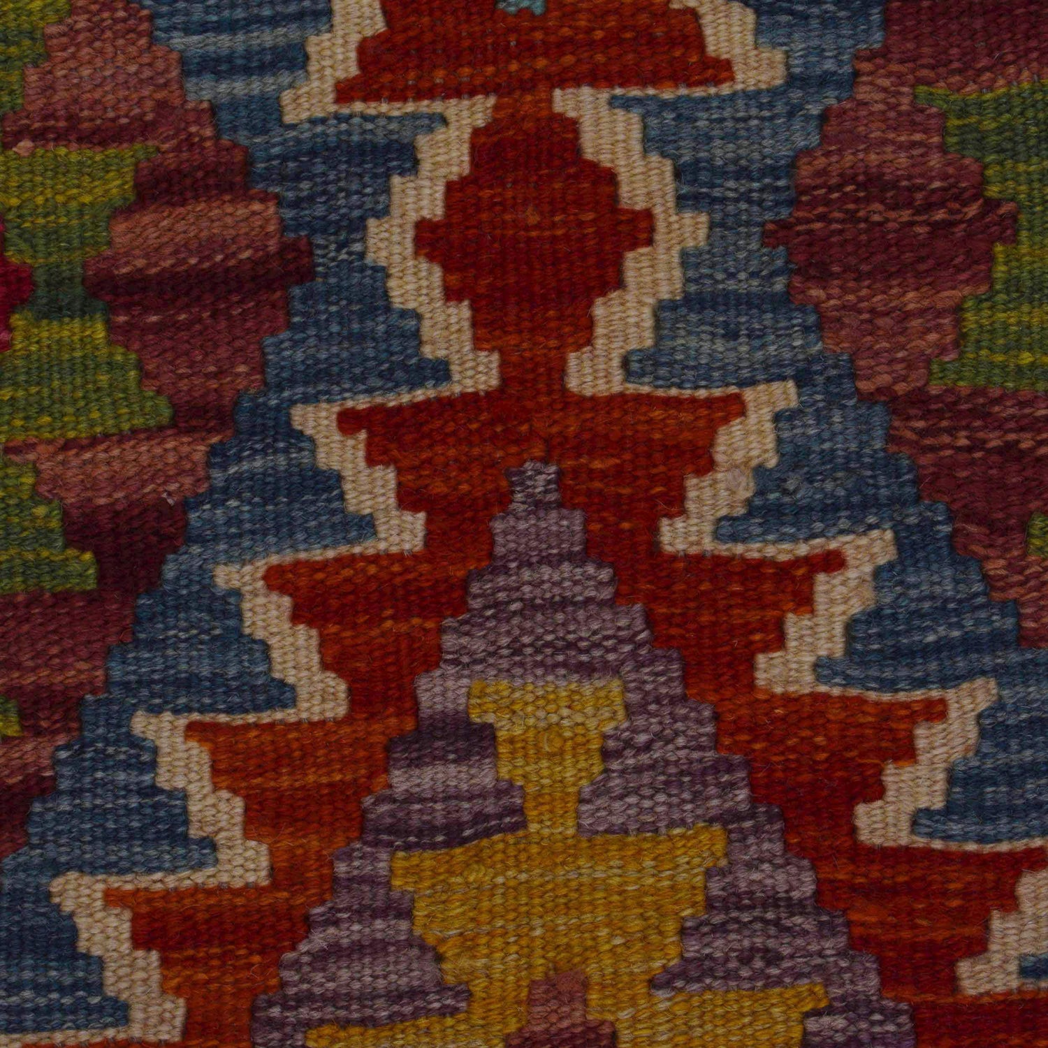 Handmade Vegetable Kelim 3' 6" x 4' 11" (ft) - No. P35744