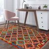 Handmade Vegetable Kilim 3' 3" x 4' 10" (ft) - No. P35745