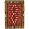 Handmade Vegetable Kilim 2' 11" x 3' 11" (ft) - No. P35750